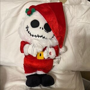 Santa Skeleton Plush Toy